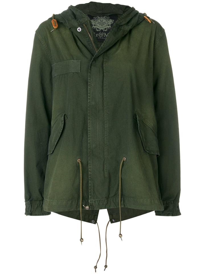 Mr & Mrs Italy Classic Mini Parka Coat - Green