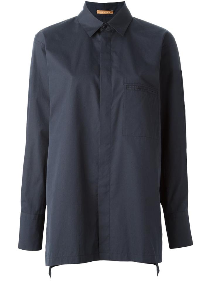 Nehera Loose Fit Shirt, Women's, Size: 36, Black, Silk/cotton