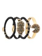 Camila Klein Four Bracelets Set - Black