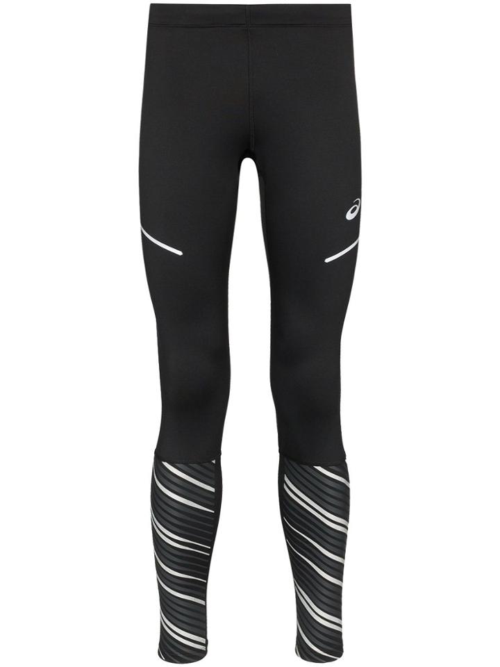 Asics Liteshow Stripe Leggings - Black