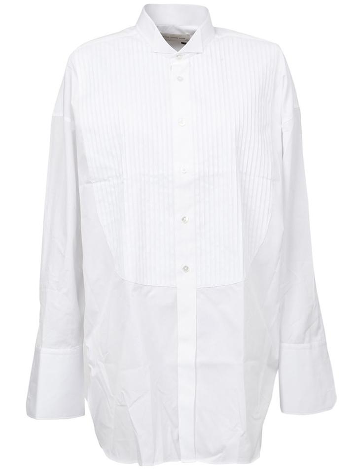 Faith Connexion Pleated Bib Oversized Shirt
