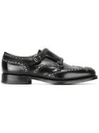 Church's Studded Spazzolato Monk Shoes - Black
