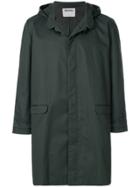 Jijibaba Smiley Buttons Coat - Green