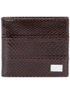 Dolce & Gabbana Logo Plaque Wallet - Brown