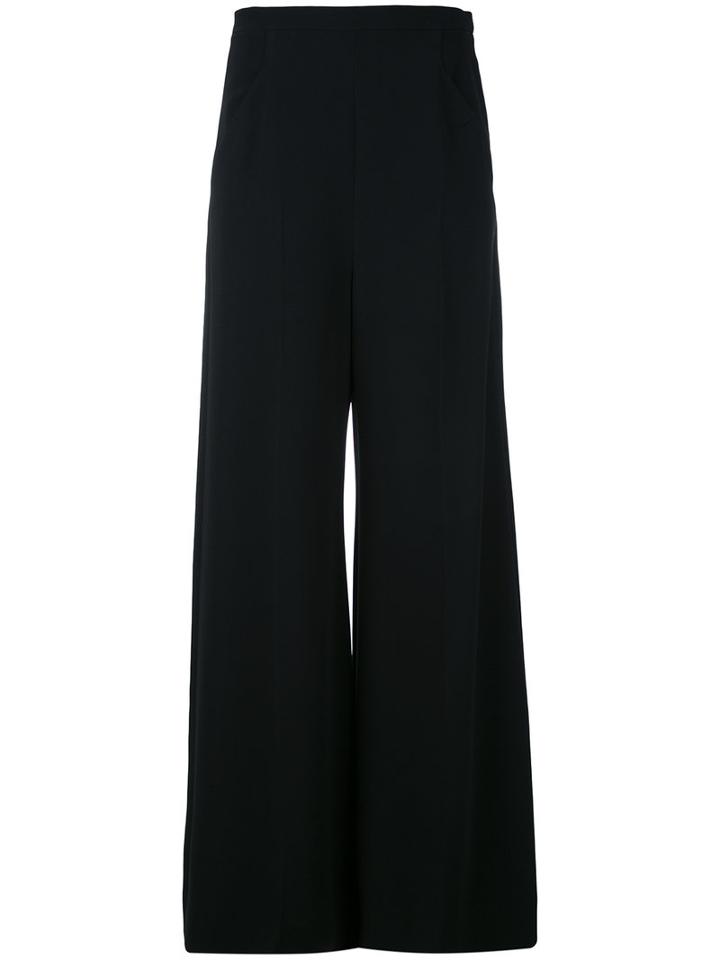 Roland Mouret - 'harrison' Stretch Trousers - Women - Silk/spandex/elastane/acetate/viscose - 12, Black, Silk/spandex/elastane/acetate/viscose