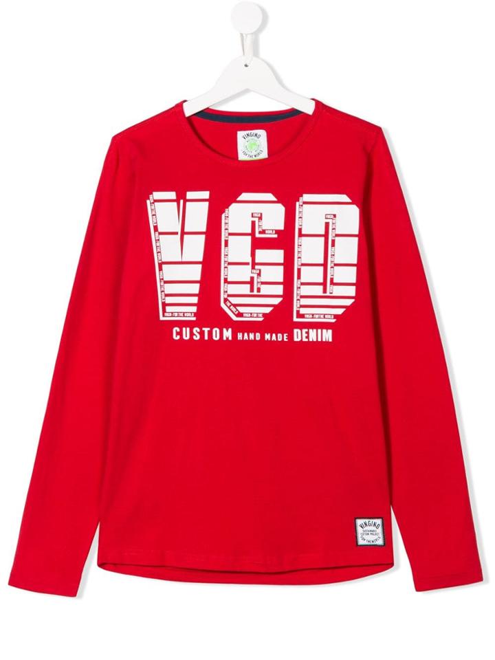 Vingino Teen Logo Sweatshirt - Red
