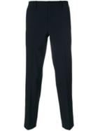 Wooyoungmi Stretch Straight Leg Trousers - Blue