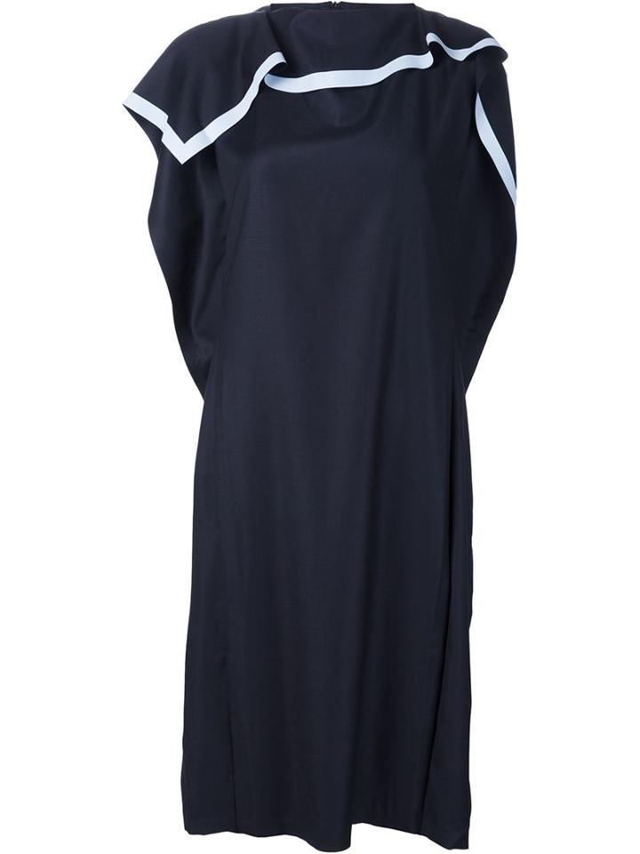Xiao Li Scarf Collar Dress
