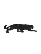 Krizia Vintage Chetaah Broche - Black