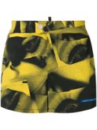 Dsquared2 X Mert And Marcus Printed Swim Shorts - Yellow