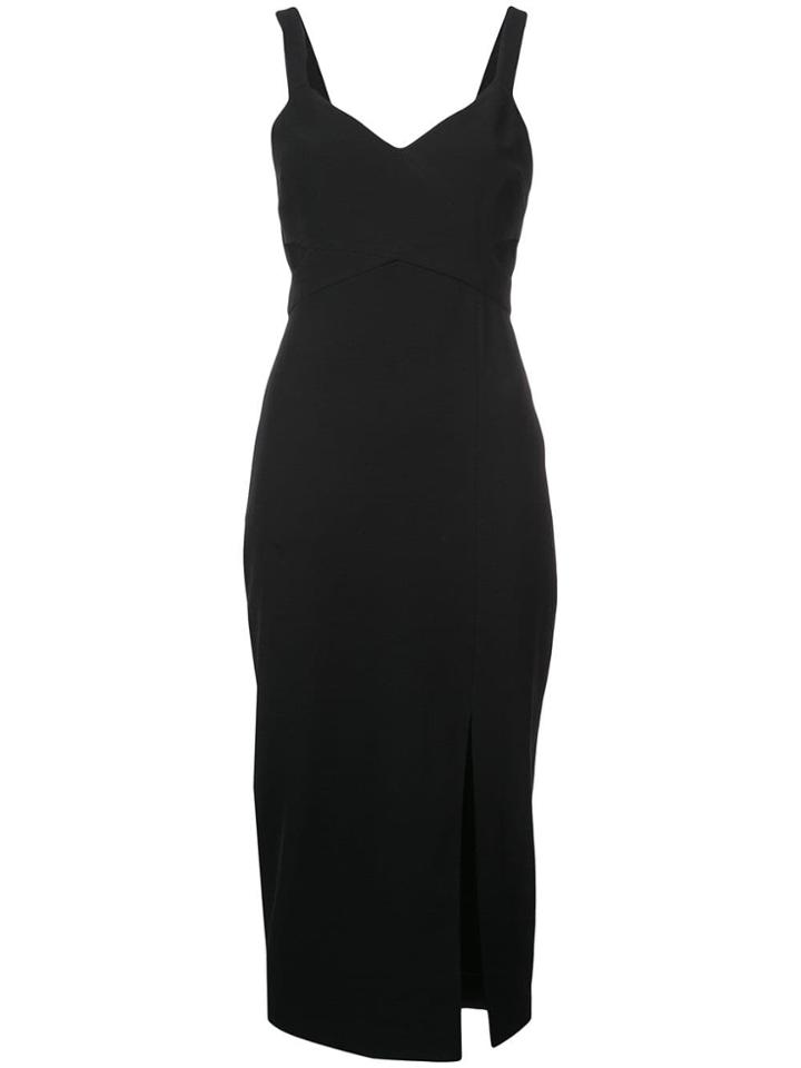 Rachel Zoe Slim-fit Cut Out Dress - Black