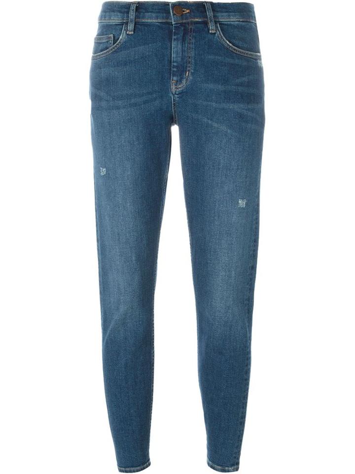 Mih Jeans Slim Boyfriend Jeans, Women's, Size: 27, Blue, Cotton/polyester/spandex/elastane