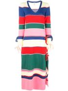 Rosie Assoulin Striped Knitted Dress - Multicolour
