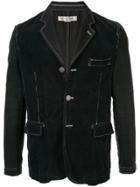 Comme Des Garçons Vintage Stitching Details Blazer - Black