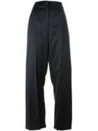 Chalayan Wide Military Trousers - Black