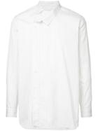 Jil Sander Off-centre Pinstripe Shirt - White