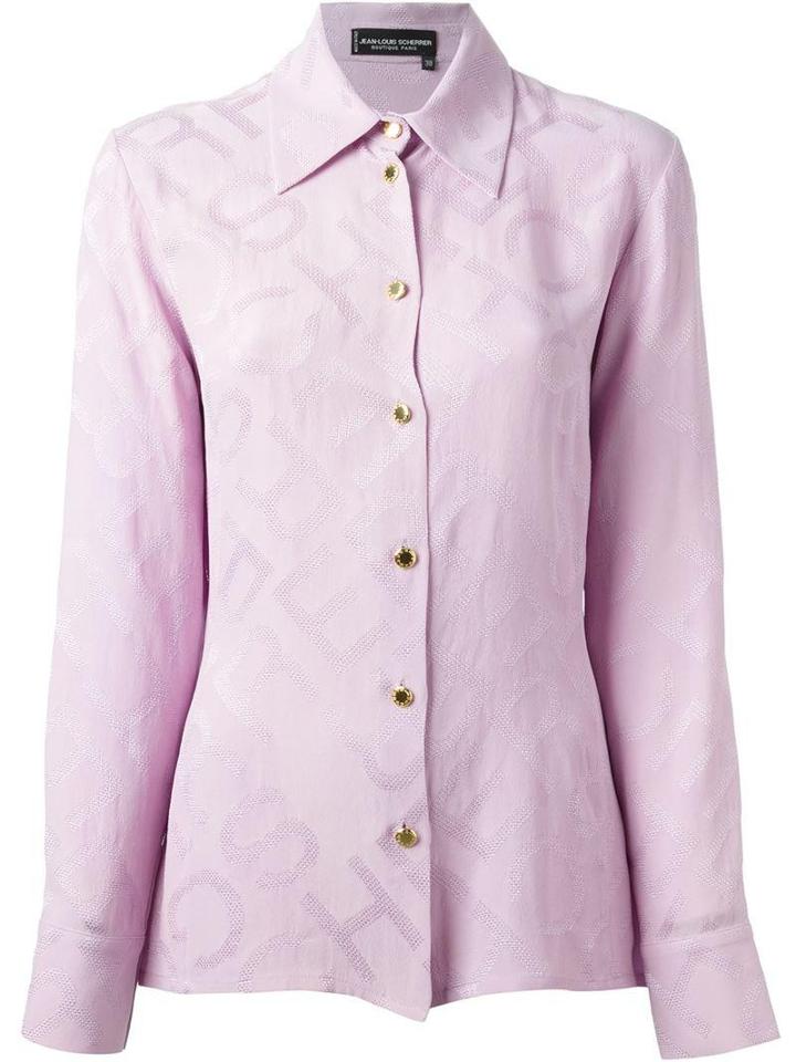 Jean Louis Scherrer Vintage Jacquard Shirt