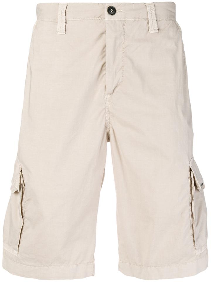 Peuterey Classic Cargo Shorts - Nude & Neutrals