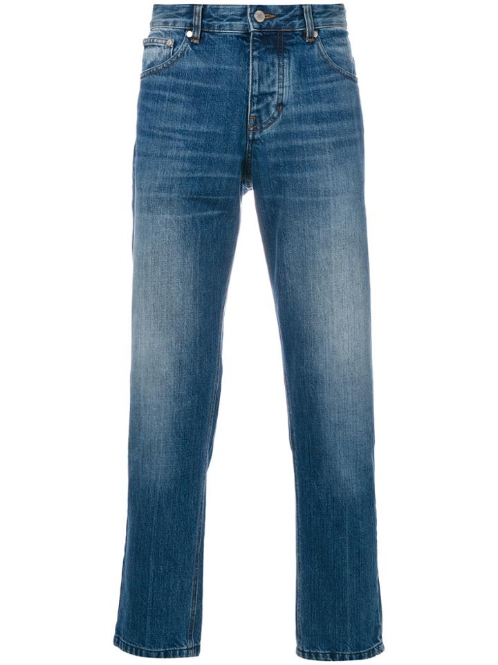 Ami Alexandre Mattiussi Straight-leg Jeans - Blue