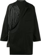 Yohji Yamamoto - Double Blazer - Men - Cotton/linen/flax/cupro - 3, Black, Cotton/linen/flax/cupro
