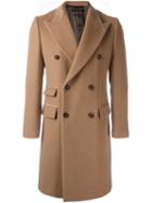 Marc Jacobs Double Breasted Coat, Men's, Size: 48, Nude/neutrals, Cotton/viscose/camel Hair