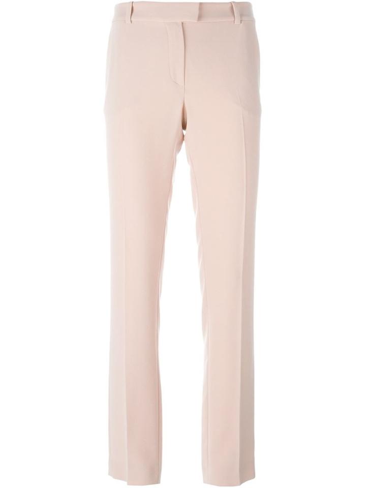 Joseph Tailored Trousers, Women's, Size: 42, Pink/purple, Acetate/polyester