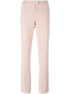 Joseph Tailored Trousers, Women's, Size: 42, Pink/purple, Acetate/polyester