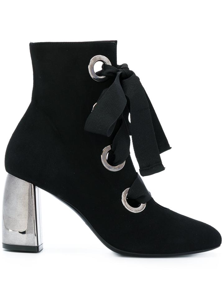 Marc Ellis Lace-up Boots - Black