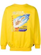 Gcds Gcds X Pokémon Crew Neck Sweatshirt - Yellow