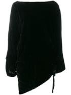 Vivienne Westwood Anglomania Asymmetric Hem Jumper - Black