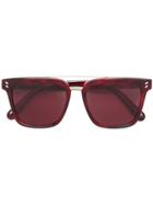 Stella Mccartney Eyewear Square Sunglasses - Red