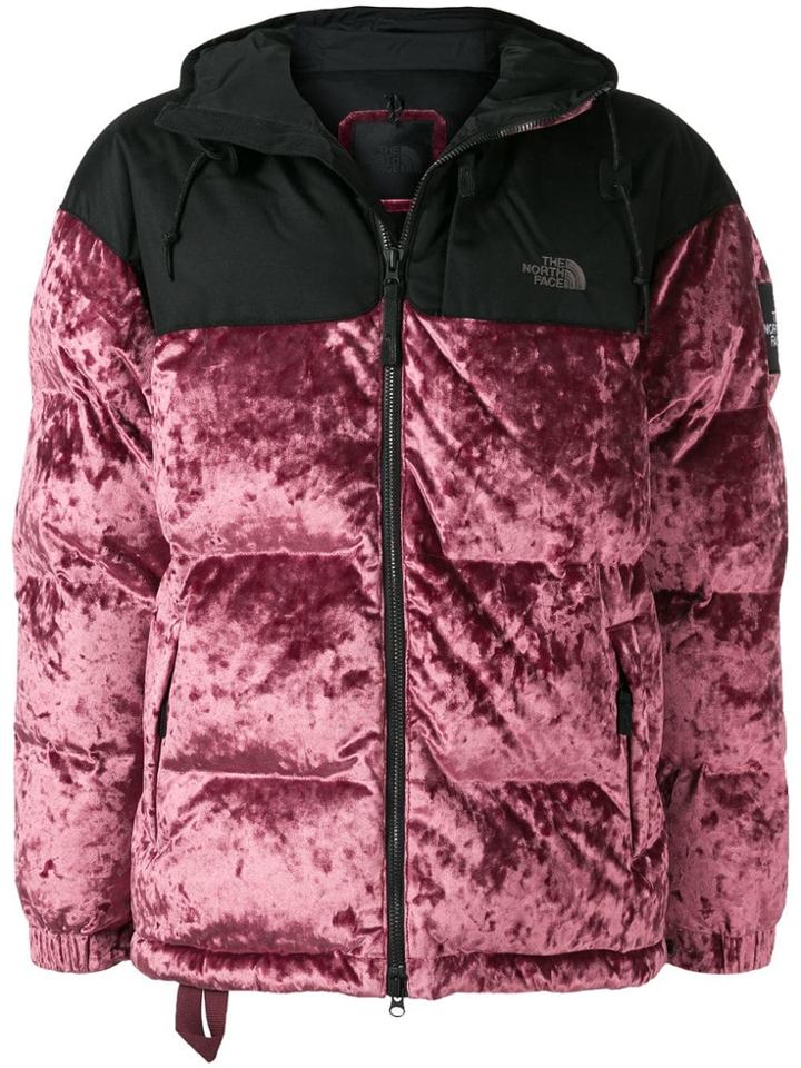 The North Face Contrast Padded Jacket - Pink