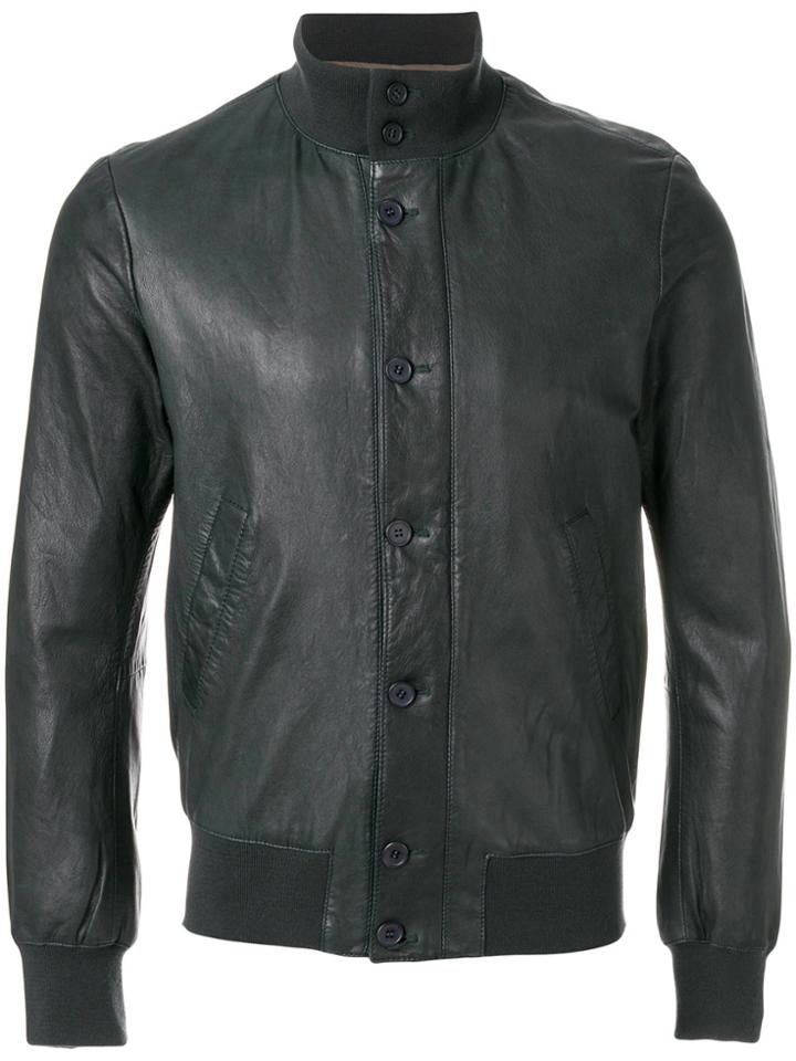 S.w.o.r.d 6.6.44 High-neck Bomber Jacket - Blue