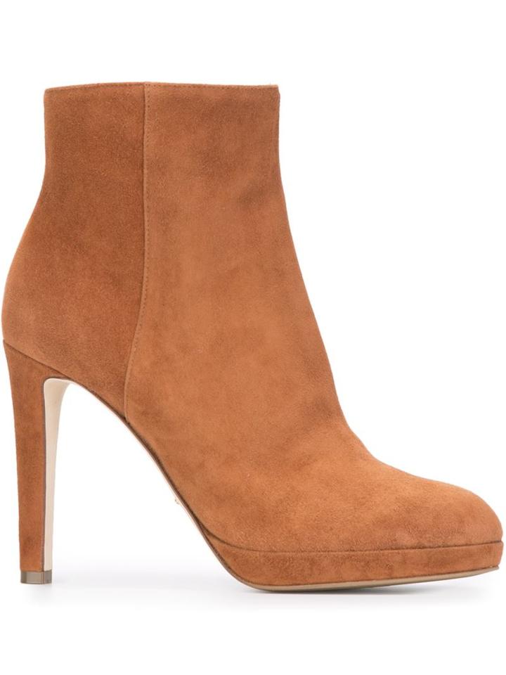 Sergio Rossi Zip Ankle Boots