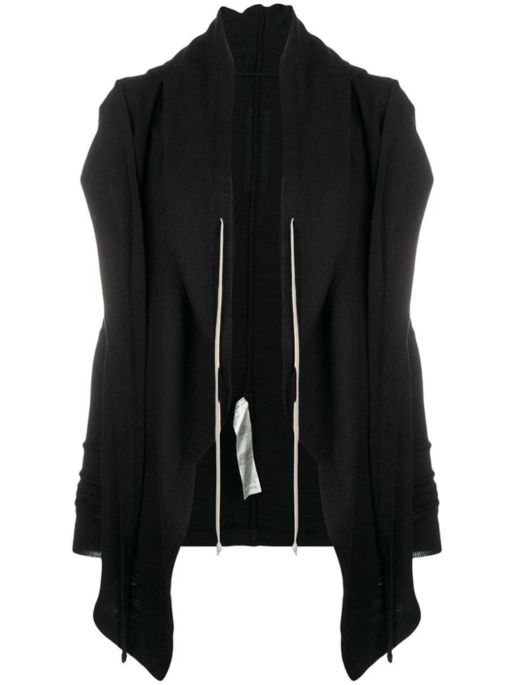 Rick Owens Drkshdw Waterfall Hoodie - Black