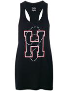 Tommy Hilfiger Tommy X Gigi Logo Print Tank Top - Black