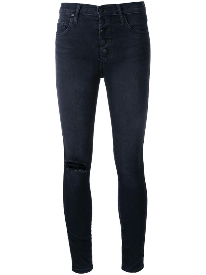 Nobody Denim Cult Skinny Ankle Tempted - Black