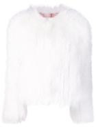 Yves Salomon Meteo Oversized Jacket - White
