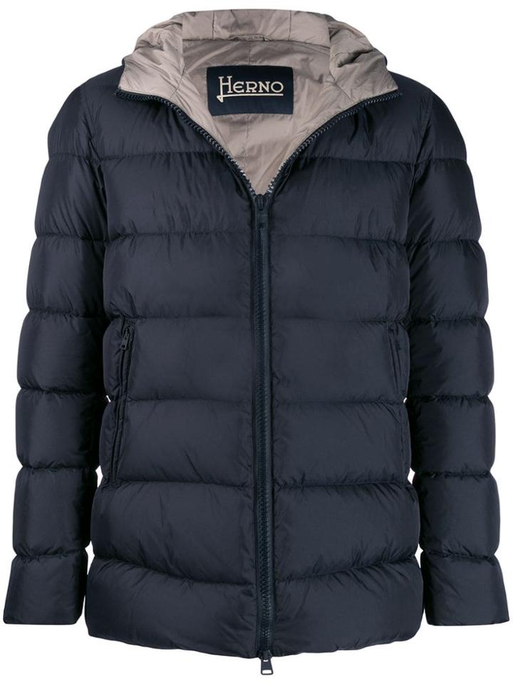Herno Classic Down Jacket - Blue