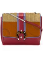 Paula Cademartori Buckled Shoulder Bag, Women's, Red