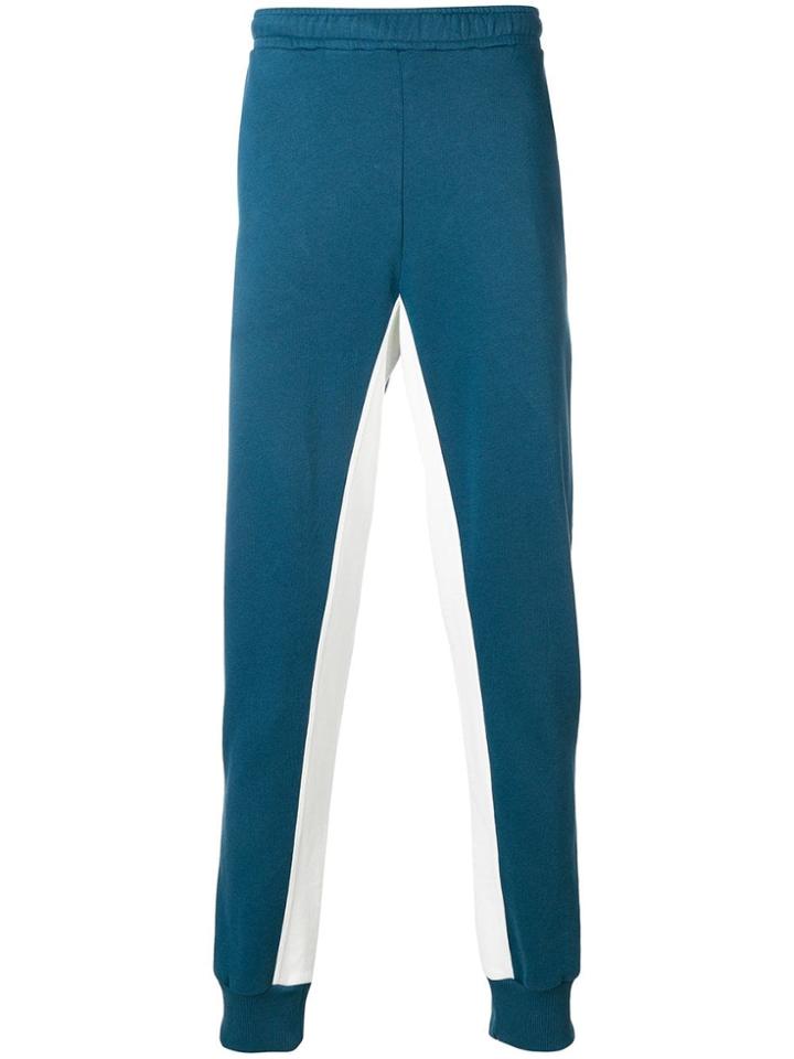 Ron Dorff Colour-block Track Trousers - Blue