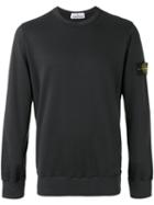 Stone Island - Logo Patch Sweatshirt - Men - Cotton - Xxl, Grey, Cotton