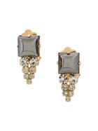 Christian Dior X Susan Caplan 1978 Archive Embellished Drop Earrings -