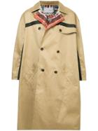 Yoshiokubo Reversible Trench Coat - Brown
