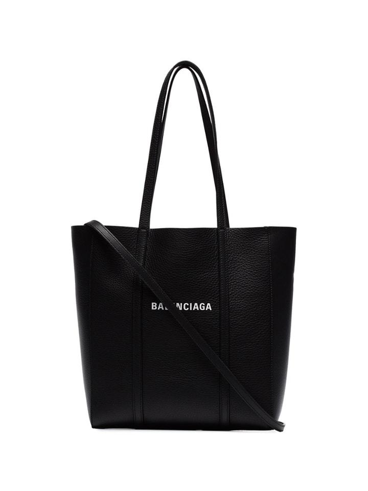 Balenciaga Black Everyday Xs Leather Tote