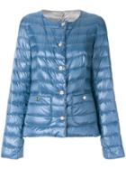 Herno Slim-fit Padded Jacket - Blue