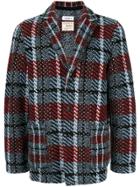 Coohem Check Tweed Jacket - Multicolour