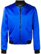 Garçons Infidèles Skull Embellished Bomber Jacket - Blue
