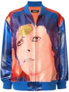 Undercover Bowie Bomber Jacket - Blue