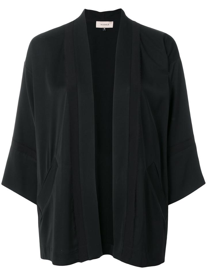 Murmur Kimono Jacket - Black